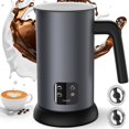 thumbnail image 1 of Espumador de Leche Electrico, [4 en 1] Homtronics 350ml Vaporizador de Leche Autom&aacute;tica con 2 Batidores, 400W Vaporizador Autom&aacute;tica Espuma Fr&iacute;a y Caliente para Caf&am, 1 of 7