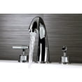 thumbnail image 3 of Kingston Brass Milano Two Handle Roman Tub Filler, 3 of 4