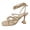 Beige, variant on Vedolay Ladies High Heels High Heels for Women Toe Ankle Buckle Strap Flats High Heels,Orange 7