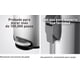 thumbnail image 2 of Set 2 Botes de basura para cocina baño oficina Acero Inoxidable 5 L con tapa EKO Maggey EKO 2 X EK9213MT-5L, 2 of 5