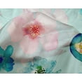 thumbnail image 4 of oneOone Silk Tabby Fabric Flower Watercolor Print Fabric BTY 42 Inch Wide, 4 of 4