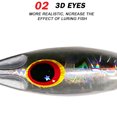 thumbnail image 3 of 8cm 80g Cuchara Jigbait Hundimiento Señuelo de pesca Aparejos artificiales para río (Plata) Sywqhk Alta Calidad, 3 of 7