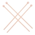 thumbnail image 4 of 4Pcs Wood Mallets Sticks Musical Percussion Instrument Accessories (Wood Color), 4 of 8