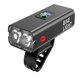 thumbnail image 2 of Faro delantero para bicicleta con carga USB y pantalla de alimentación, luz delantera ligera para ciclismo al aire libre, 2 of 13