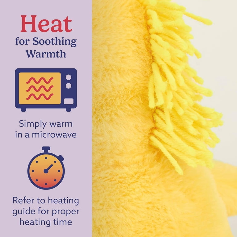 Warmies Microwavable Weighted Stuffed Animal, Lavender-Scented