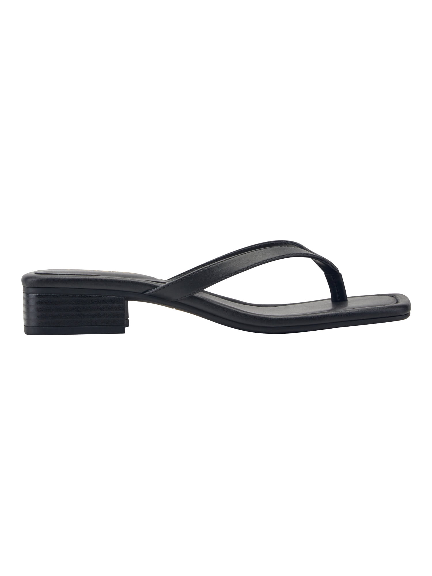 indigo rd Women's Yurma Slide On Thong Block Heel Sandal