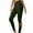 Army Green, variant on Ndbuld Yoga Pants Pants for Women Women Workout Out Pocket Leggings Fitness Sports Running Yoga Athletic Pants Black S