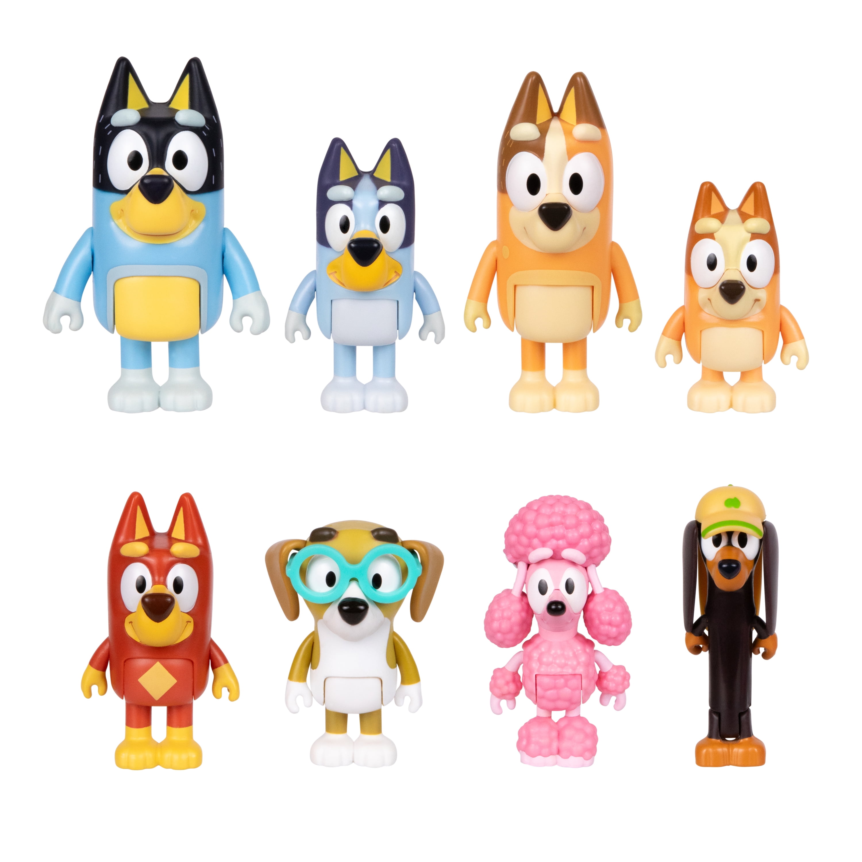 Bluey & Friends Figures, One 2.5-3 inch Figure, Toys for Kids 3-6 Years, Styles May Vary