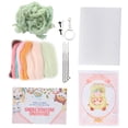 thumbnail image 2 of FLAMEEN Needle Felting, Eco-friendly Wool Needle Felting Kit Wool Chemical Fiber Portable Safe For DIY, 2 of 8
