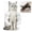 White, variant on Cat Muscle Arms Hilarious 3D Printed Costume | Comfy Pet Shoulder Attachment for Feline Cosplay. Lightweight PLA Decoration, Black