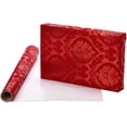 Papyrus Christmas Wrapping Paper, Christmas Tidings, Flocked Flourish and Holiday Poinsettia
