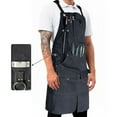 thumbnail image 1 of Work Apron with Tool Pockets  Heavy Duty Shop Apron for Woodworkers  Mechanics  Blacksmiths  Carpenters, 1 of 9