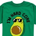 thumbnail image 3 of Instant Message - I'm Hard Core - Avacado Pit Cool - Toddler & Youth Short Sleeve Graphic T-Shirt, 3 of 6