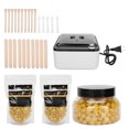 thumbnail image 1 of Wax Bean, Depilation Tool Set Hair Removal Wax Bean Wax Heater, Beauty Of Face For Depilation ANGGREK BI1413, 1 of 8