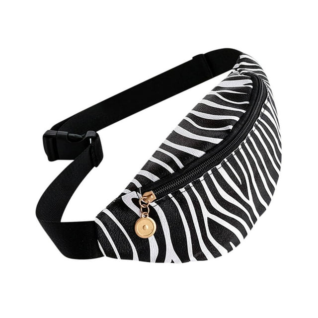 TIMIFIS Sac Banane Sport Sac Banane pour Hommes Femmes Sac de Course avec Fermeture Éclair Imprimé Ceinture de Course Voyage pour Randonnée Mise en Forme, Cyclisme, Gym Malles de Rangement et Sac