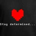 thumbnail image 3 of CafePress - Stay Determined Undertale Sweatshirt (Dark) - Classic Crew Neck Sweatshirt, 3 of 5