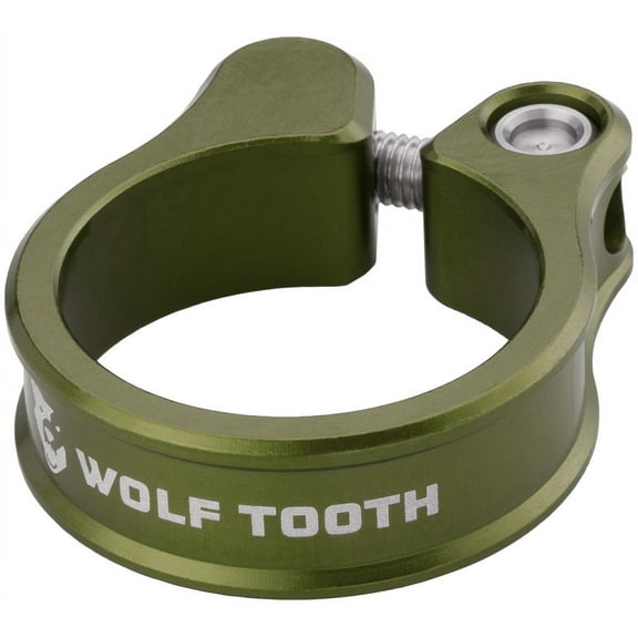 Wolf Tooth Seatpost Clamp - 29.8mm, Olive