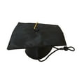 thumbnail image 1 of EeaseMX Gorro de Doctor para Cachorros, personalizado, para graduación de perro, juguete para gato, suministros para mascotas (negro), 1 of 7