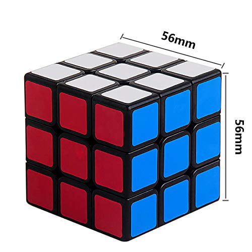Black Brain Teaser Magic Cube Puzzle 3x3 