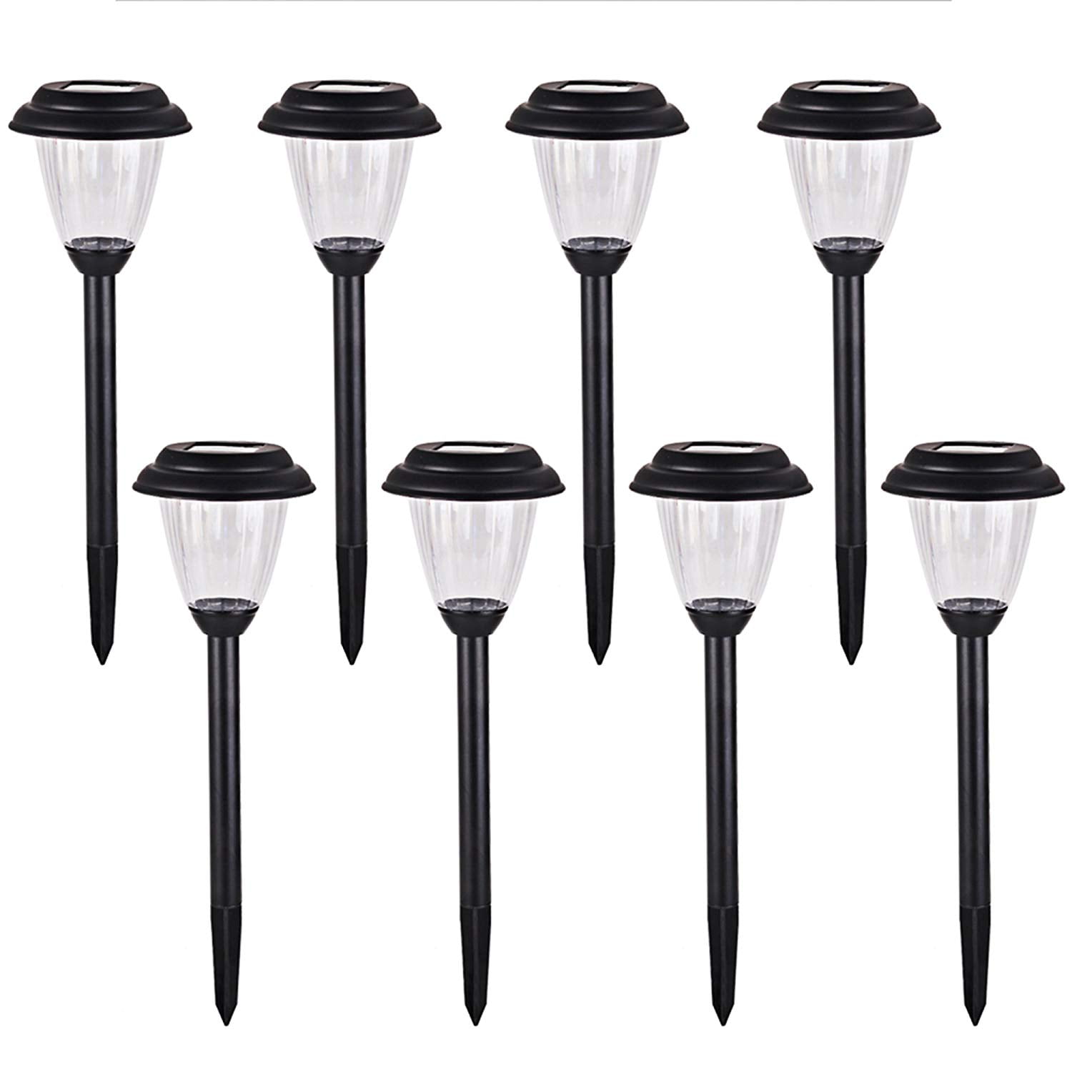 flat pathway solar lights