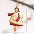 thumbnail image 1 of 1pc Iron Christmas Tree Ornament Xmas Hanging Pendant Decor Xmas Mailbox Metal Santa Mailbox Resin Christmas Gnome Decoration, 1 of 5