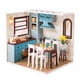 thumbnail image 3 of De Muebles En Miniatura De DIY Mini Dollhouse Mini Cocina Con Tapa Y Luces, Los Mejores Regalos De Cumpleaños Para Mujeres Y Niñas perfke Miniatura de casa de muñecas de bricolaje, 3 of 9