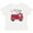 AA-White, variant on Inktastic Valentine Fire Truck with Cute Dalmatian and Hearts Boys or Girls Toddler T-Shirt