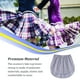 thumbnail image 5 of Minnieouse Extensores de camisa Cola Irregular Blusa Desmontable Casual Suéter Dobladillo Ajustable Barrido Ropa Dobladillo inferior Vestidos franja blanca azul 5XL, 5 of 6