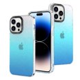 thumbnail image 2 of for iPhone 15 Pro Max Case, Luxury Ultra Slim Gradient Glitter Clear Protective Soft TPU Bumper Shockproof Protective Lightweight Anti-scratch for iPhone 15 Pro Max Phone Case Cover, Lightblue, 2 of 6