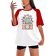 thumbnail image 1 of Gibobby Blusa de Trabajo de Manga Corta Camiseta manga corta con cuello redondo nueva manga corta raglán para hombre y mujer 2024(Rojo,XL), 1 of 4