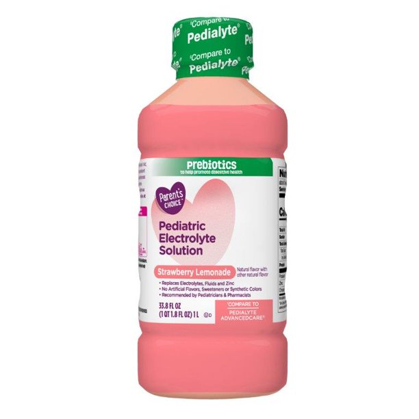 Parent's Choice Pediatric Electrolyte Solution Strawberry Lemonade, 1