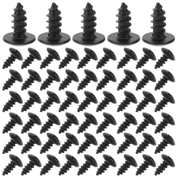 100pcs Home Improvement Installation Screws Metal Screws Fasteners Small Screws(M4)