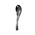 thumbnail image 1 of Soup Spoon Stainless Steel Thick Metal Spoons Durable Rustproof Durable Kitchen Accessories Elegant Cooking Utensils Tea Coffee Hotel Restaurant Children Black, 1 of 8