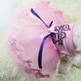 thumbnail image 4 of Uds. Perros y gatos mascota Teddy Pomeranian abeja oso ropa falda vestido suministros, 4 of 7