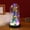 B, variant on KeirineCC Glass Lighted Christmas Tree, Tabletop Small Christmas Tree with Lights, Artificial Tree Multi-Colored Fiber Optic LED Pre-Lit Holiday Home Christmas Decoration(A)