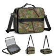 thumbnail image 5 of Camo and Branch Brown Pattern Insulated Lunch Bag with Shoulder Strap and Bottle Holder,Bento School Lunch Bag Box,11x9.5x3.5 Inches, 5 of 5