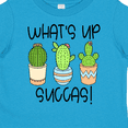 thumbnail image 4 of Inktastic What's Up Succas Funny Cacti Plants Boys or Girls Toddler T-Shirt, 4 of 5