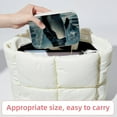 thumbnail image 6 of Penguin Velvet Portable Earring Holder with Removable Compartment - Gift-Worthy Jewelry Stand and Travel Organizer with Necklace Holder, 6 of 7
