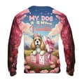 thumbnail image 2 of My Dog Is My Valentine Cute Cocker Spaniel in Gift Box All Over Print 3D Sweatshirt Unisex Merch Cockers Dog Lover Gifts - 3006, 2 of 6