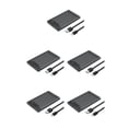 thumbnail image 3 of Tholdsy Estuche HDD USB3.0 SSD Caja de unidad de disco duro móvil mecánica externa SATA a USB Dispositivo móvil de alta velocidad Gris Type2 NO2, 3 of 6