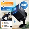 thumbnail image 2 of shyuyusa F1 HD Home Security Camera Indoor Monitoring Device Outdoor Sports Camera WiFi Bluetooth Enabled Without Memory Card Included, 2 of 10