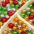 thumbnail image 4 of Perlas navideñas acrílicas CYEENUT de 20 mm, 100 unidades, opacas, 4 of 6
