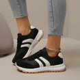thumbnail image 4 of Womens Tennis Shoes Casual Sneakers Versatile Lightweight Sneakers with Casual Lace Up Design Cushioned Slip Sole for Daily Running and Walking, 4 of 5