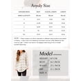 thumbnail image 2 of Asyoly Womens Plaid Shirt Jacket Long Sleeve  Flannel Lapel Button Down Shacket Jacket Boyfriends Oversized Check Shirt Coats, 2 of 6