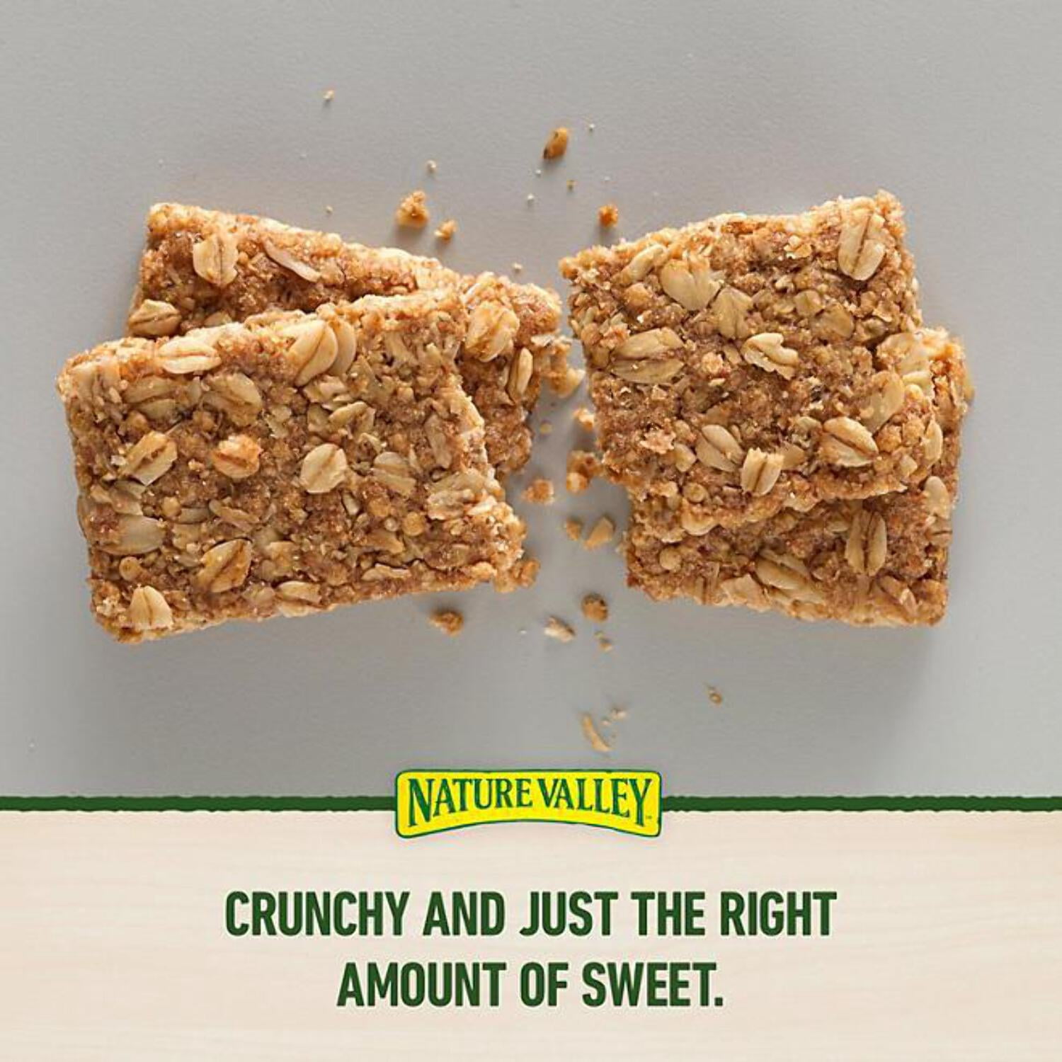 Nature Valley Crunchy Granola Bars, Oats 'n Honey, 98 Bars, 73.01 OZ (49 Pouches)
