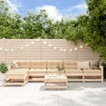 thumbnail image 1 of vidaXL 7 Piece Garden Lounge Set Solid Wood Pine, 1 of 5