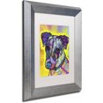 thumbnail image 2 of Trademark Fine Art "Jack Russell" Canvas Art by Dean Russo, White Matte, Silver Frame, 2 of 4