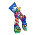 thumbnail image 3 of Lsque Mario Print Women's Men's Novelty 20in Crew Socks Cotton Socks Knee High Socks for Walking,Running,Nurses,Pregnancy, 3 of 6
