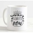 thumbnail image 3 of Coffee Mug Summer starts now Sun Beach Hot Weather Water White Coffee Mug Funny Gift Cup, 3 of 3