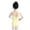 Z-Light Yellow198, variant on Toddler Girls Romper Dance Performance Leotard Square Neck Sleeveless Butterfly Detail Jumpsuit For Ballet Practice And Stage Shows